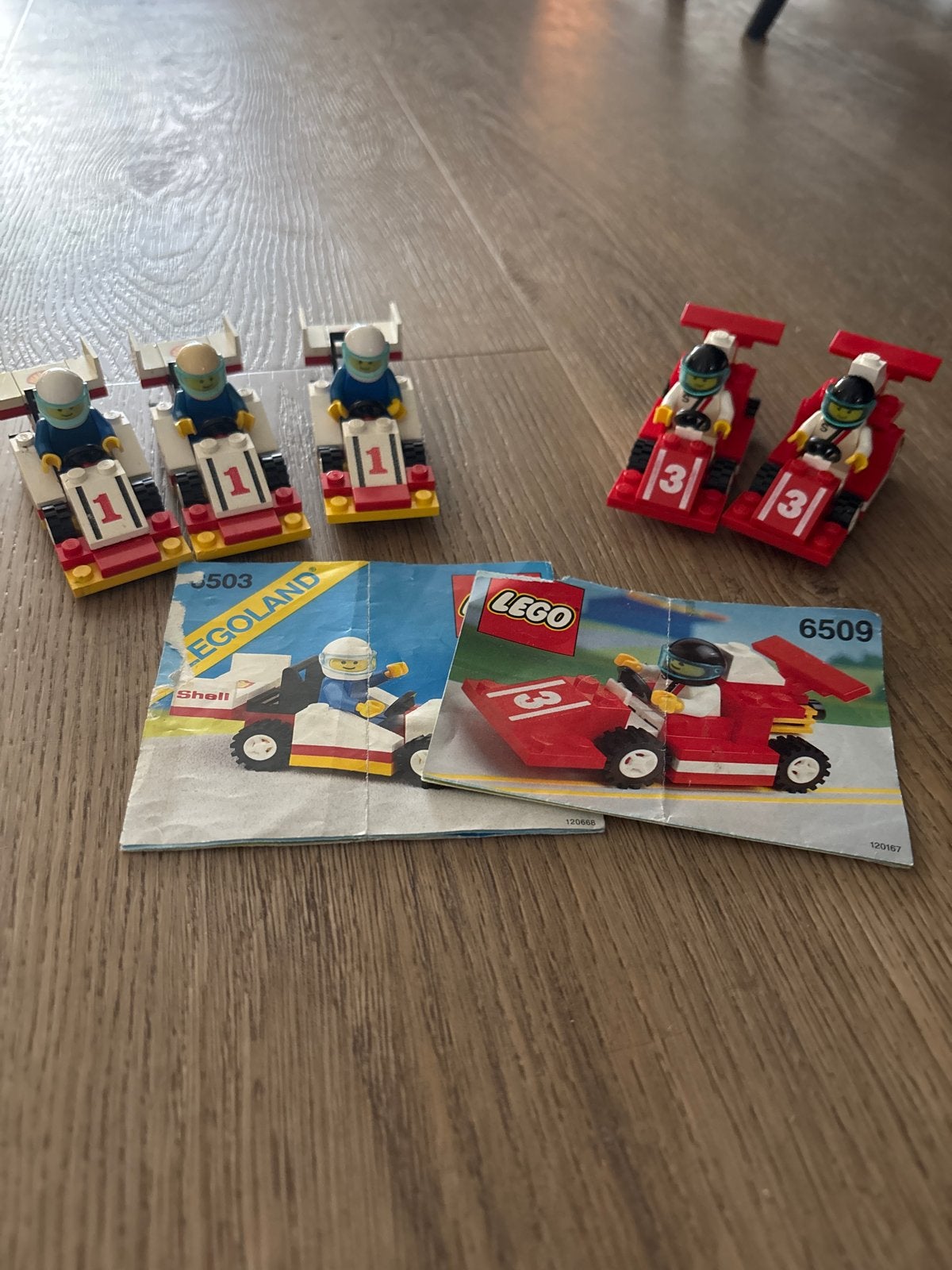 Lego Legoland Racers (J503 & 6509) met instructies, Ophalen, Gebruikt, Lego, Compleet
