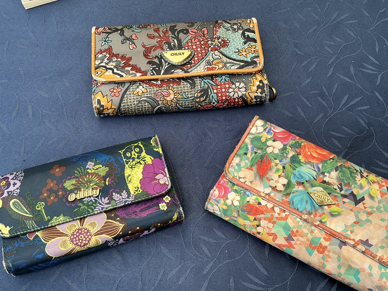 2 x Oilily Portemonnees, Sieraden, Tassen en Uiterlijk, Portemonnees, Ophalen of Verzenden, Gebruikt, Overige kleuren, Oilily