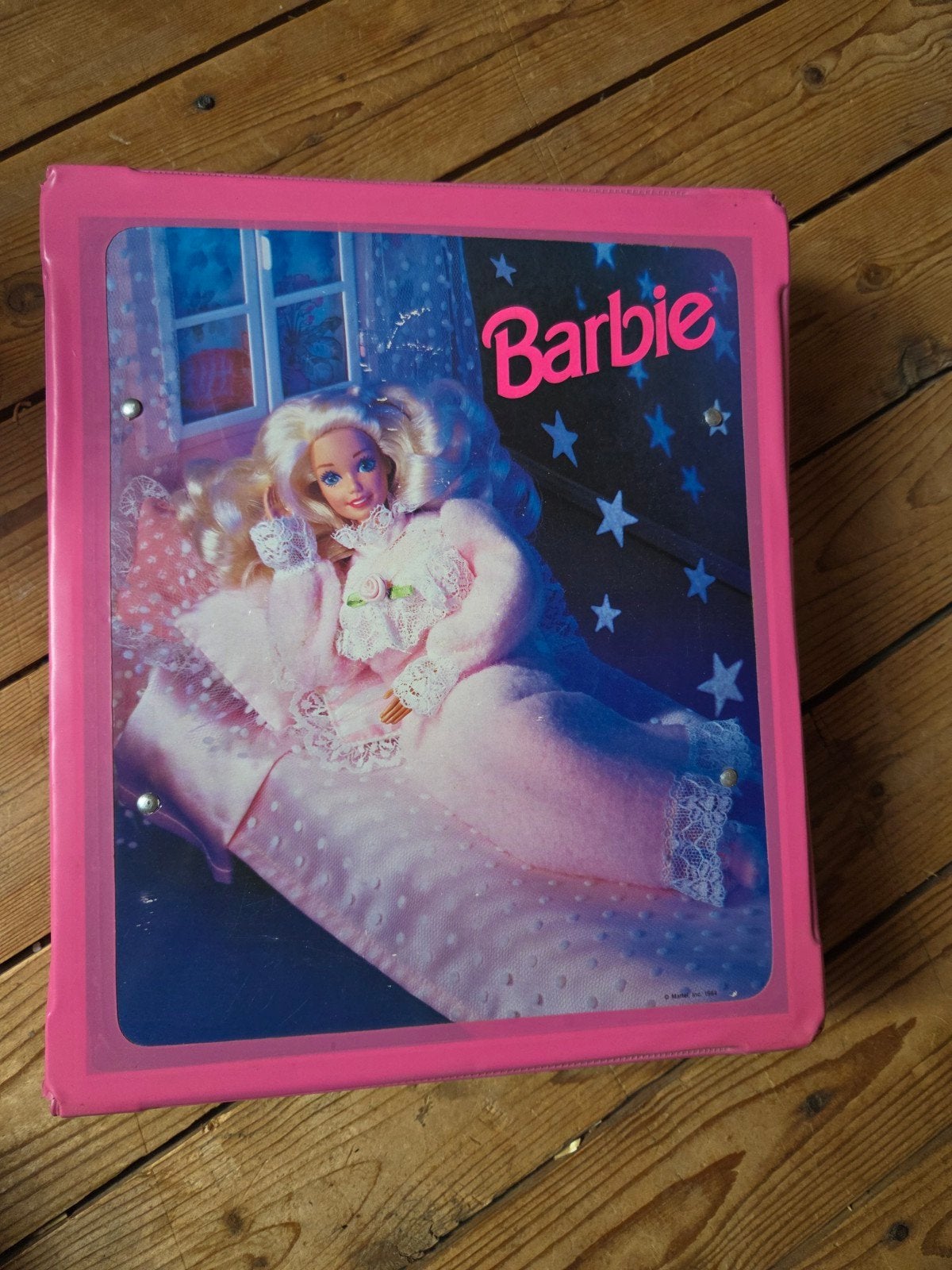 Vintage Mattel Bedtime Barbie Slaapkoffer (1993/1994), Kinderen en Baby's, Ophalen of Verzenden, Gebruikt, Barbie