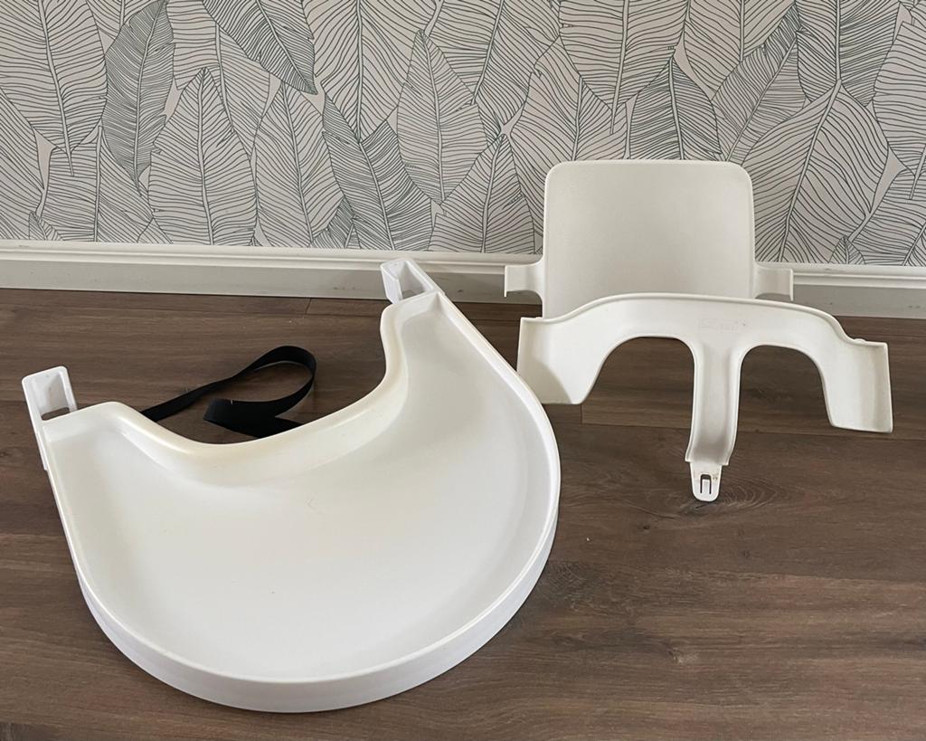 Stokke babyset + tafelblad, Ophalen, Zo goed als nieuw, Overige typen, Afneembaar eetblad
