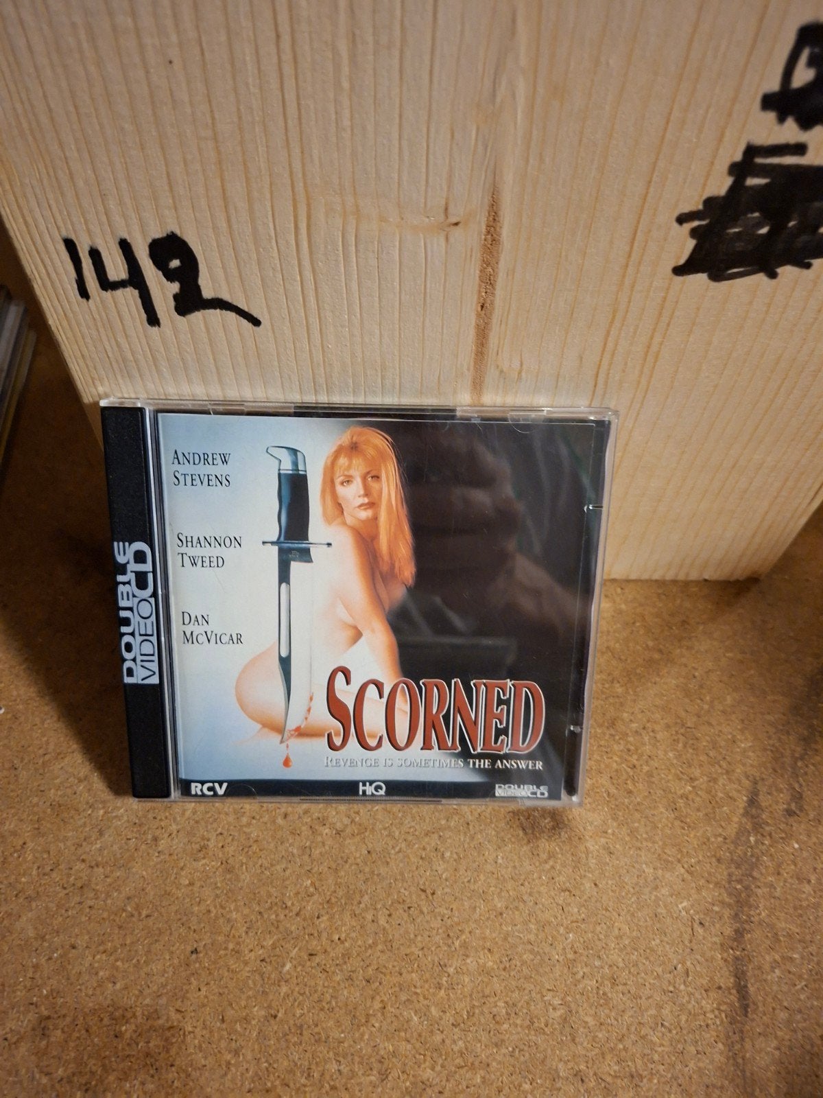 Scorned - Double Video CD met Andrew Stevens, Cd's en Dvd's, Vanaf 16 jaar, Ophalen of Verzenden, Gebruikt, Engels