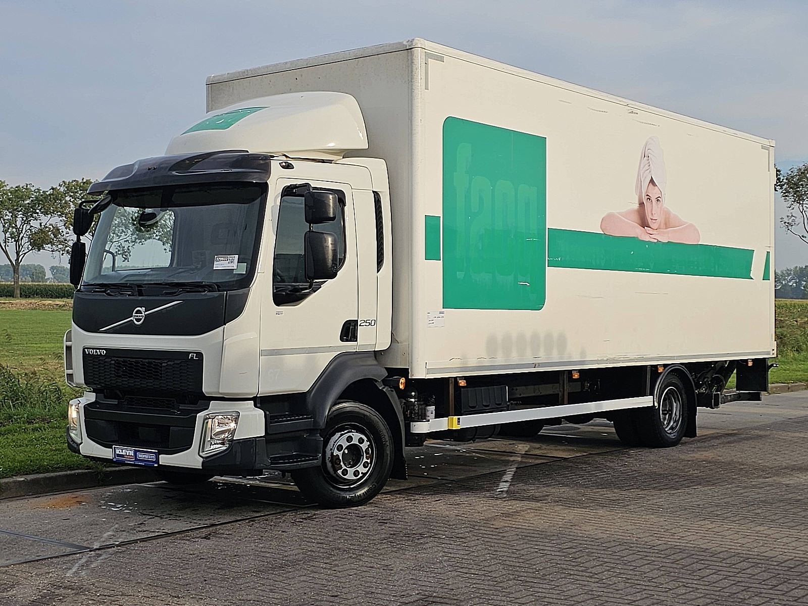 VOLVO FL 250.12, Automaat, Euro 6, Wit, Diesel