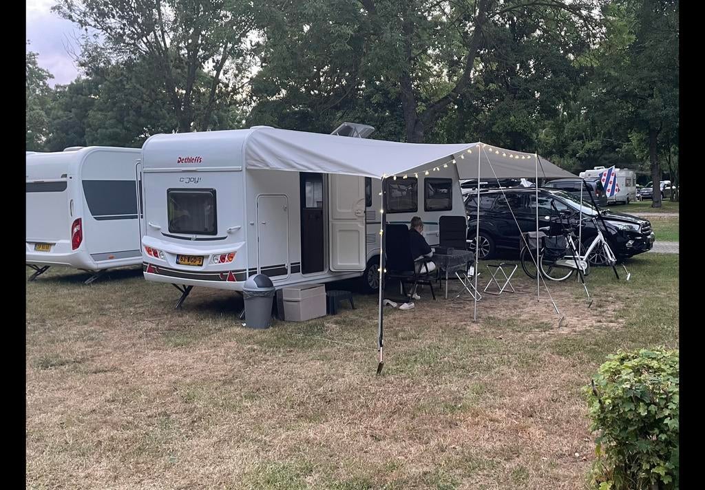 Schuifluifel voor caravan, Ophalen of Verzenden, Zo goed als nieuw