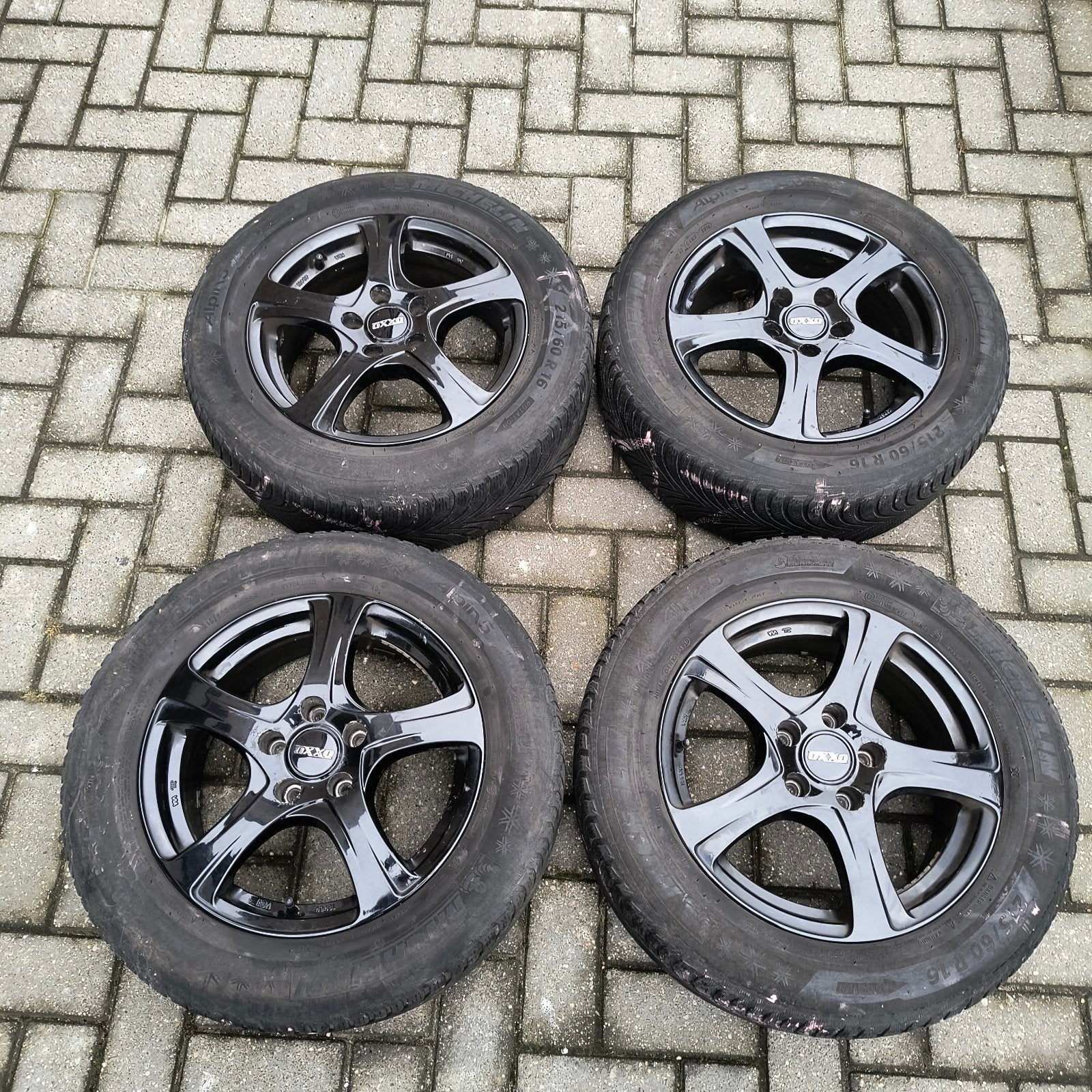 aluminium velgen, OXXO velgen, zwarte velgen, Auto diversen, Ophalen