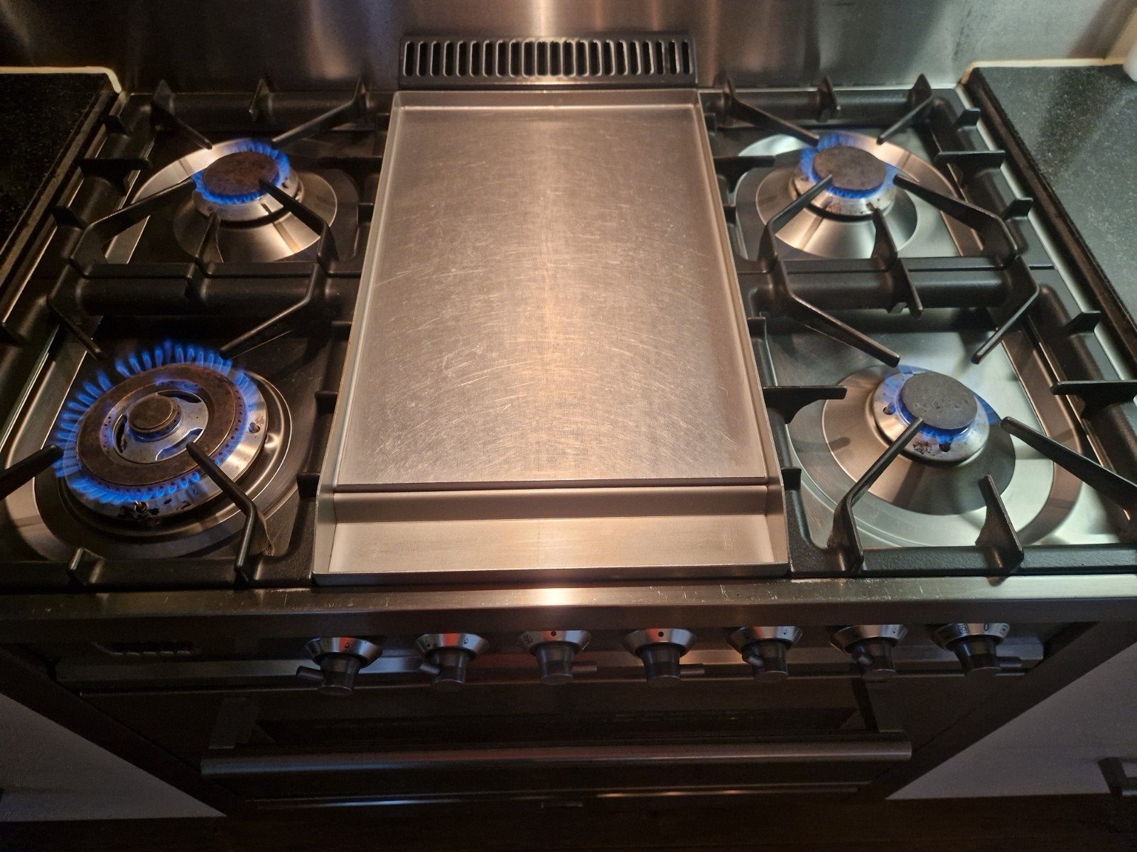 Boretti Fornuis met oven zie omschrijving!, Witgoed en Apparatuur, Ophalen, Gebruikt, 60 cm of meer, 4 kookzones