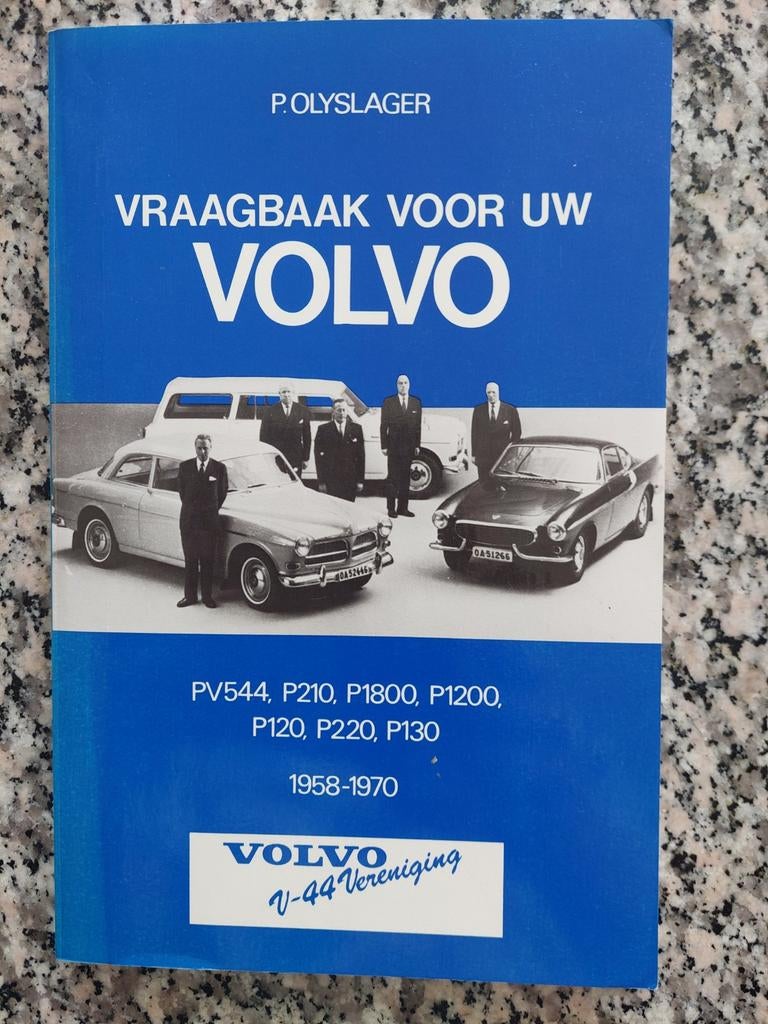 VRAAGBAAK VOLVO PV544 P210 P1800 P1200 P120 P220 P130, Ophalen of Verzenden, Gelezen, Volvo