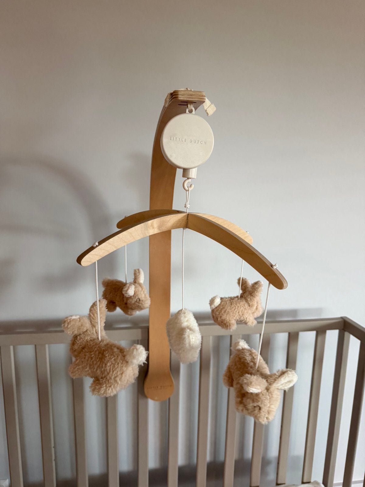 Little Dutch Muziekmobiel Speelgoed Konijnen Baby Bunny, Ophalen of Verzenden, Zo goed als nieuw, Mobiel