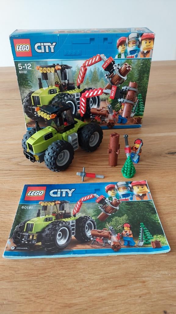 Lego City 60181 Bostractor, Lego, Ophalen of Verzenden, Compleet, Complete set