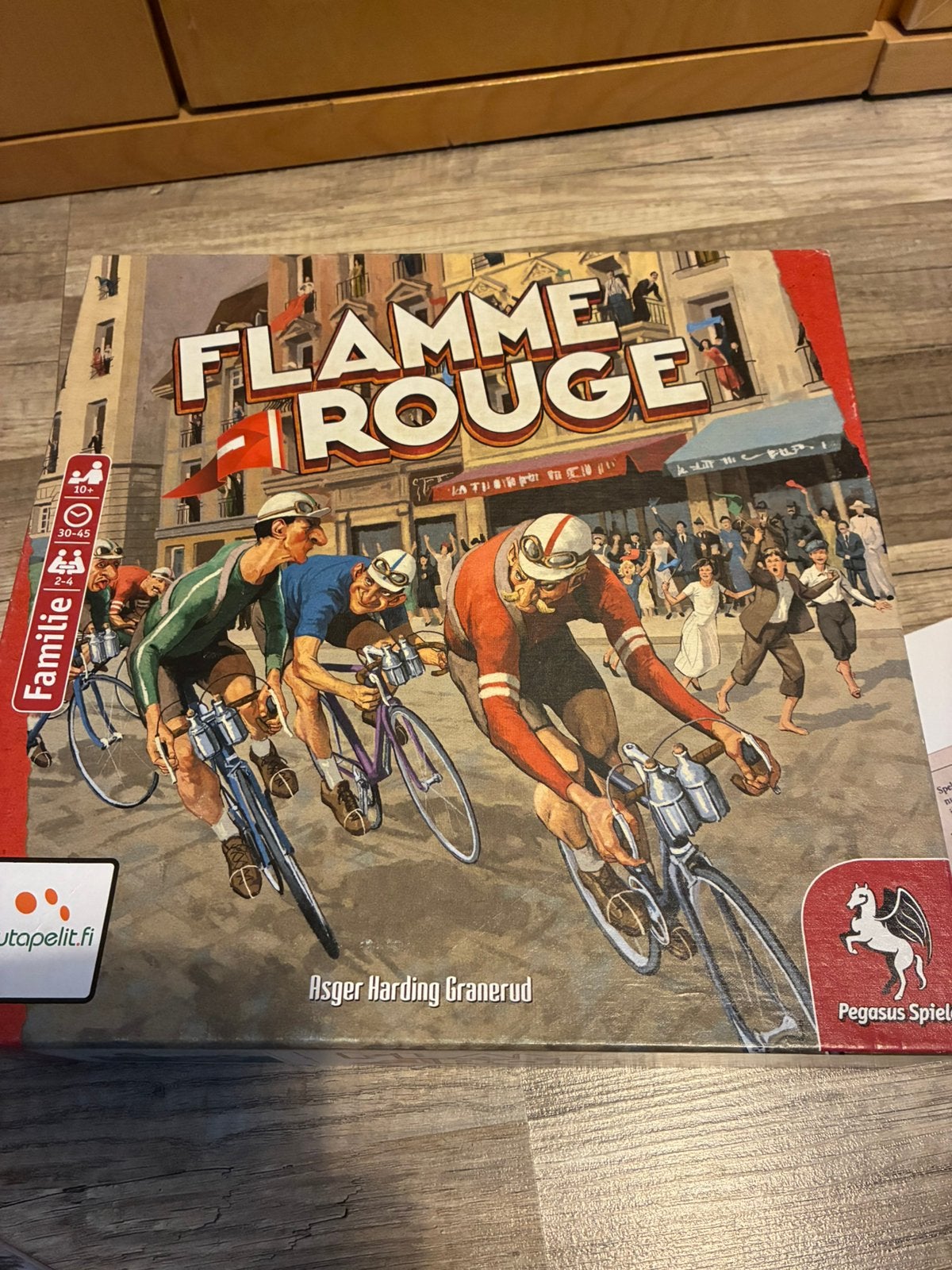 Flamme Rouge incl uitbreiding Peloton, Ophalen of Verzenden, Gebruikt