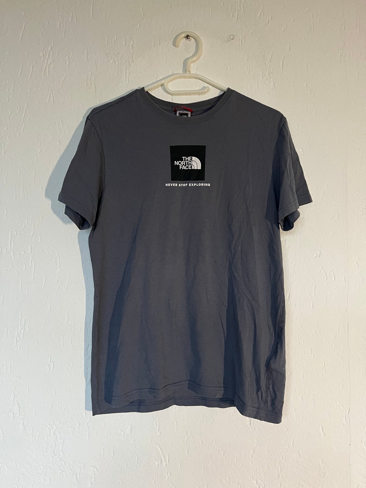 The North Face T-shirt Grijs Maat S, Ophalen of Verzenden, Zo goed als nieuw, Maat 46 (S) of kleiner, Grijs