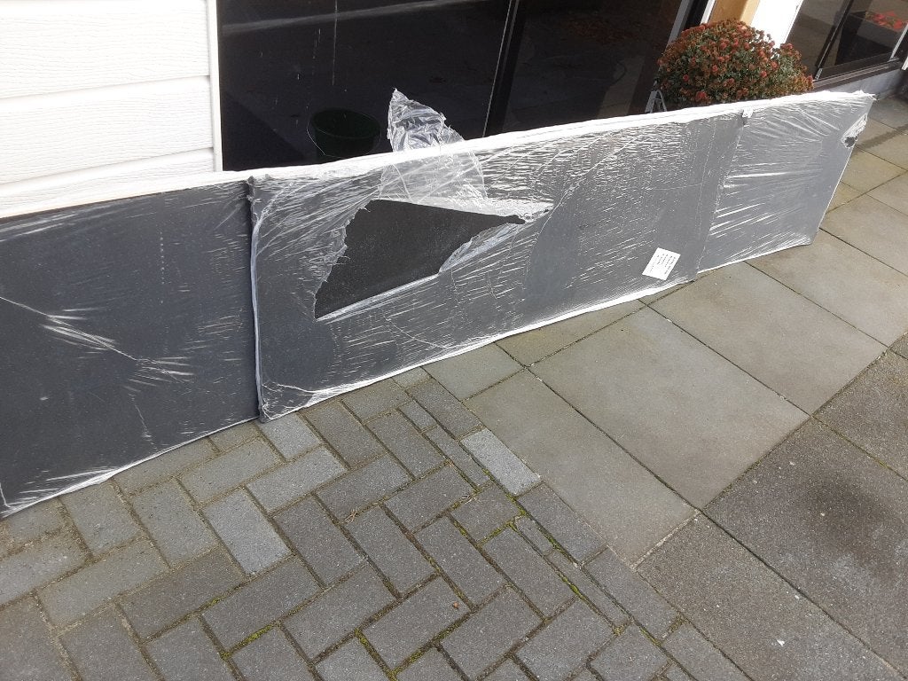 Achterwand keuken, Huis en Inrichting, Ophalen, Nieuw, Minder dan 100 cm, Grijs