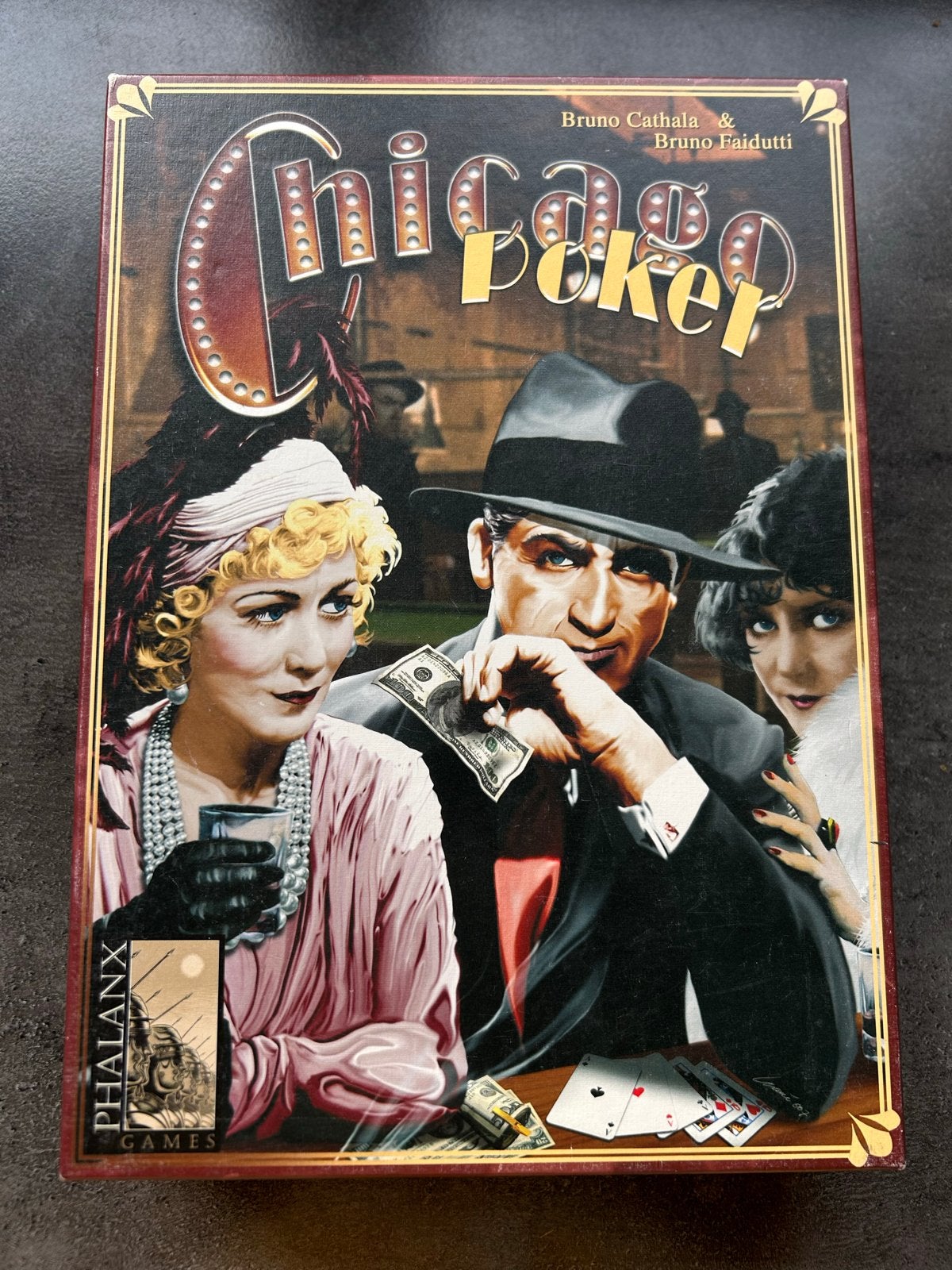 Chicago Poker – Phalanx Games – Nederlands mist handleiding, Ophalen of Verzenden, Gebruikt