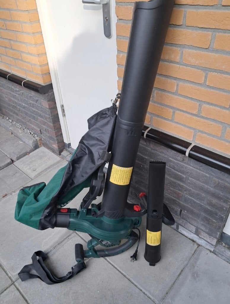 Bladblazer van parkside, Ophalen, Met opvangzak, Ruggedragen, Elektrisch