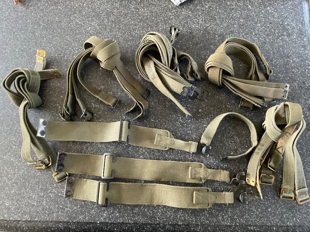 Mantelriem riemen, Verzamelen, Militaria | Algemeen, Verzenden, Landmacht, Nederland