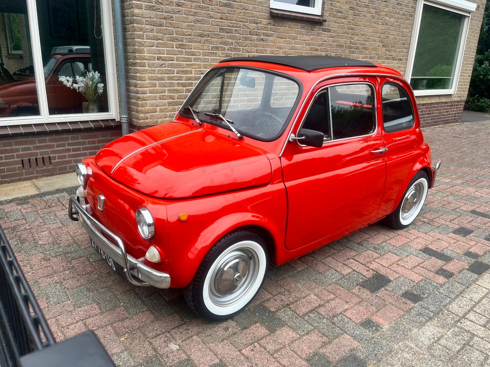 Fiat 500 500 Lusso, Auto's, Achterwielaandrijving, Gebruikt, Origineel Nederlands, Bedrijf