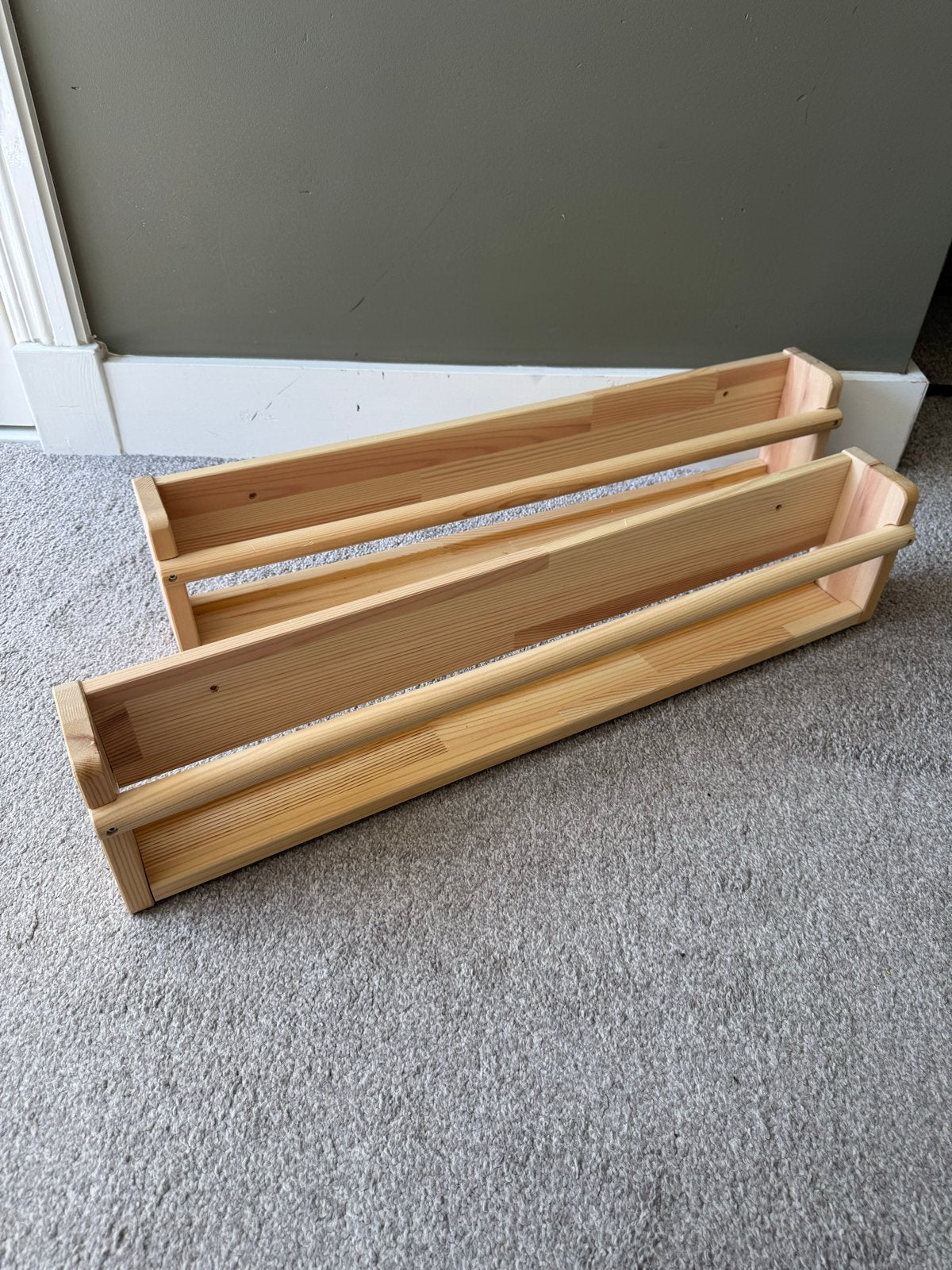 IKEA Flisat wandrekjes - set van 2, Ophalen, Met plank(en), Gebruikt, 50 tot 100 cm