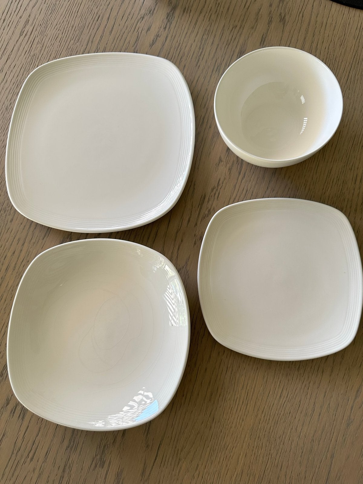 Porseleinen servies New Linnen - Earthenware, Ophalen, Gebruikt, Overige merken, Modern