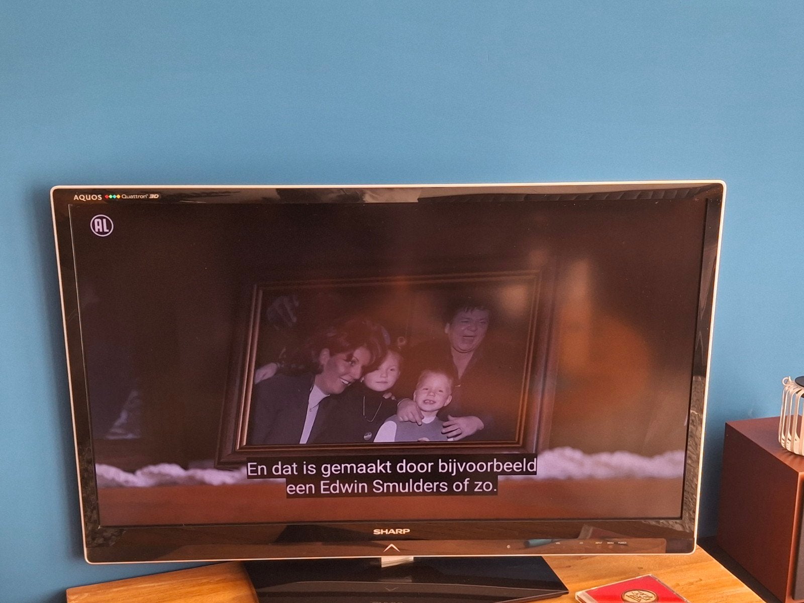 SHARP Aquos Quattron 3D LCD TV LC-40LE830E, Ophalen, Gebruikt, LCD, 100 Hz