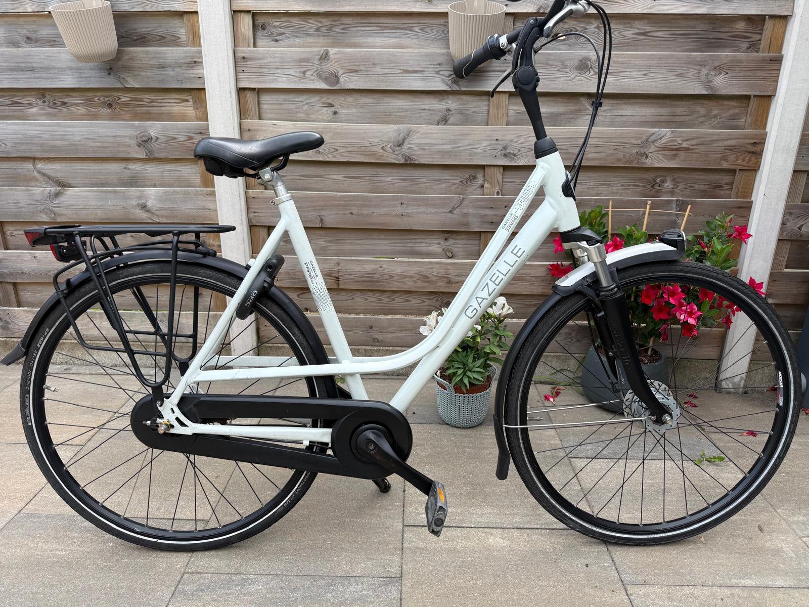 Gazelle damesfiets, Fietsen en Brommers, 56 cm of meer, Ophalen, Gazelle, Versnellingen
