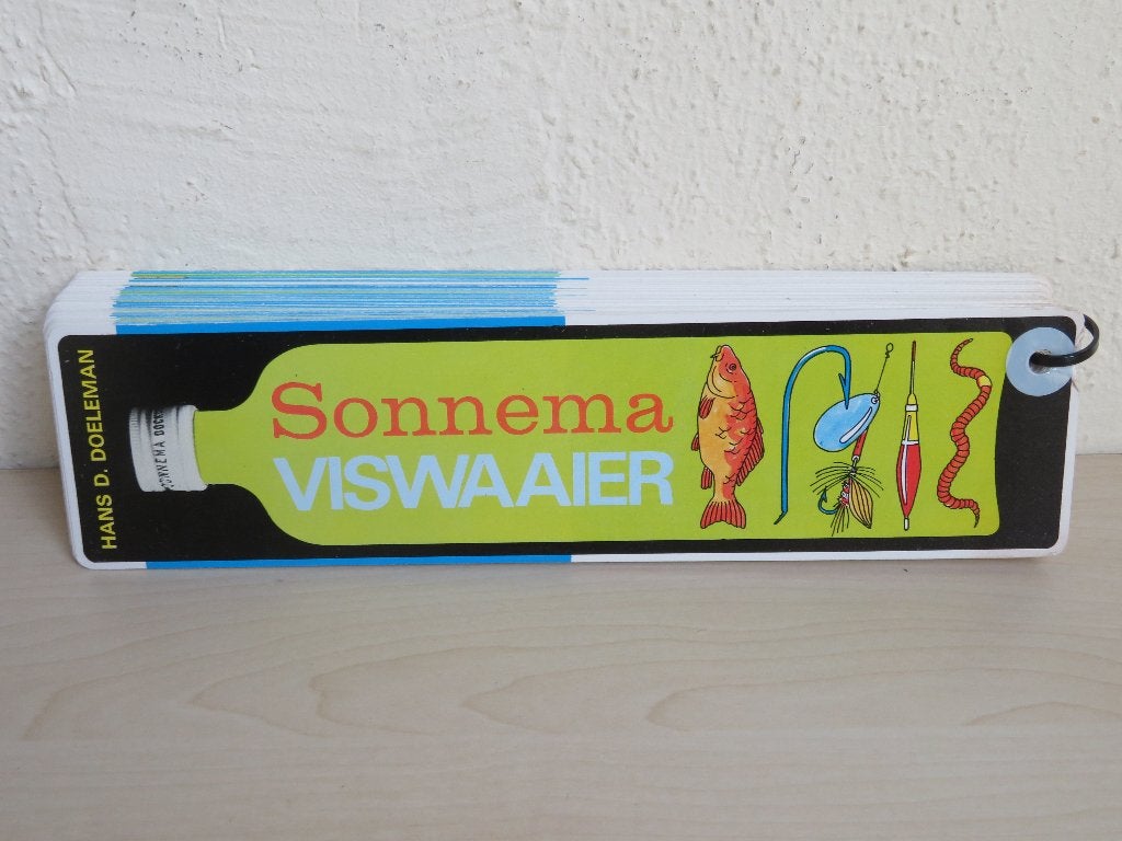 Sonnema Berenburg viswaaier, Ophalen of Verzenden, Gebruikt, Gebruiksvoorwerp