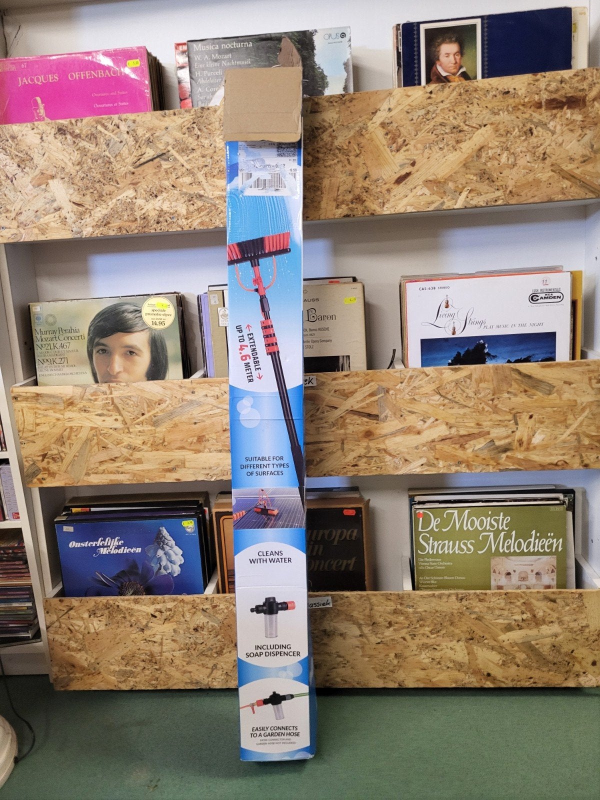Telescopic Cleaning Brush, Minder dan 80 cm, Ophalen of Verzenden, Minkmaatstraat 126, Kringlooplaares128@gmail.com