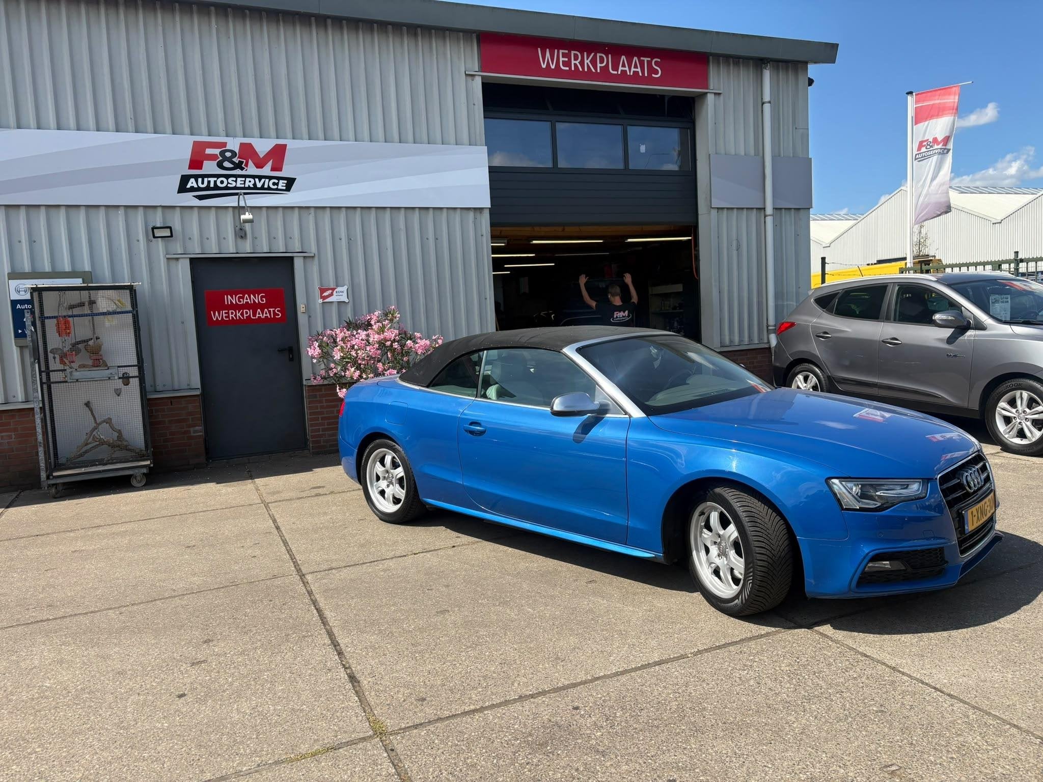 Audi A5 Cabriolet 3.0 TDI Pro Line S EXPORT ONLY! Dak defect, Auto's, Audi, Euro 5, Gebruikt, Cabriolet, Leder