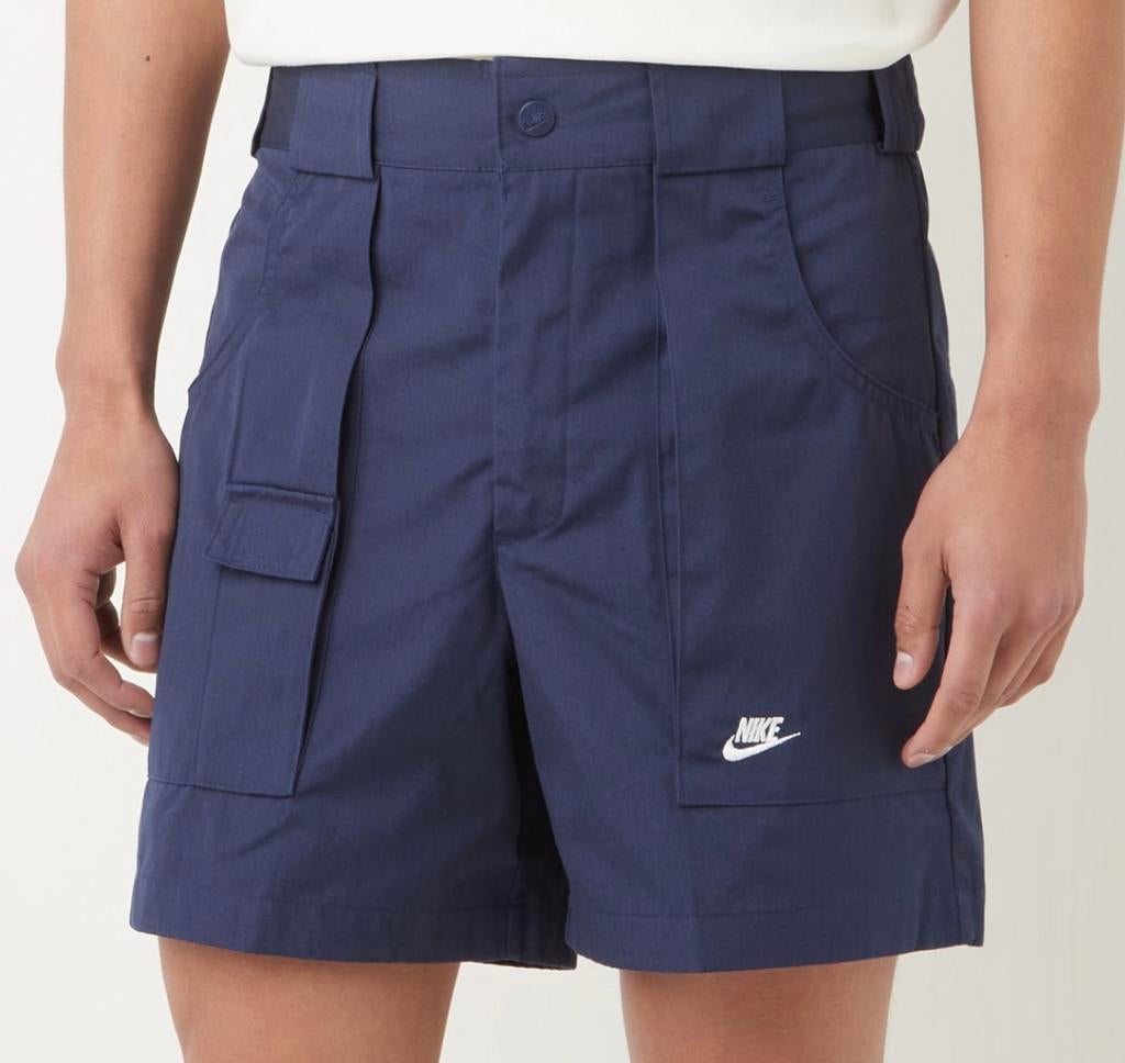 Nike marine blauwe heren short maat S!, Ophalen of Verzenden, Nieuw, Maat 46 (S) of kleiner, Blauw
