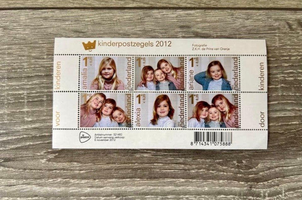 Kinderpostzegels 2012 - Koninklijke Familie, Postzegels en Munten, Postzegels | Nederland, Ophalen of Verzenden, Na 1940, Postfris