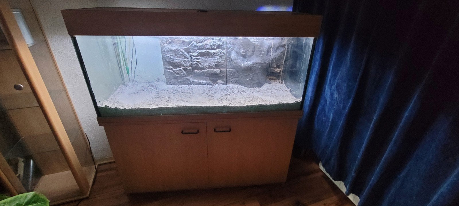 Aquarium in goede staat! ALLES ERBIJ!!!, Ophalen, Verwarming, Zo goed als nieuw, Leeg aquarium