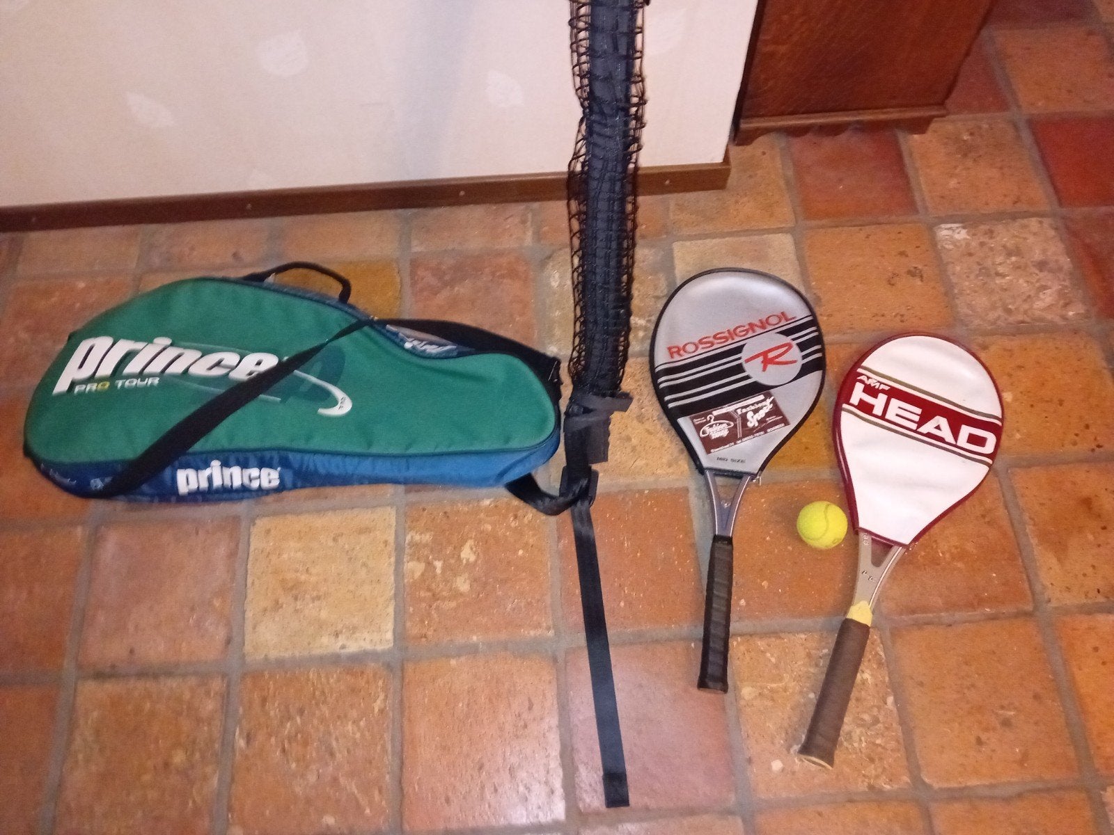 set tennis rackets, Ophalen, Racket(s)