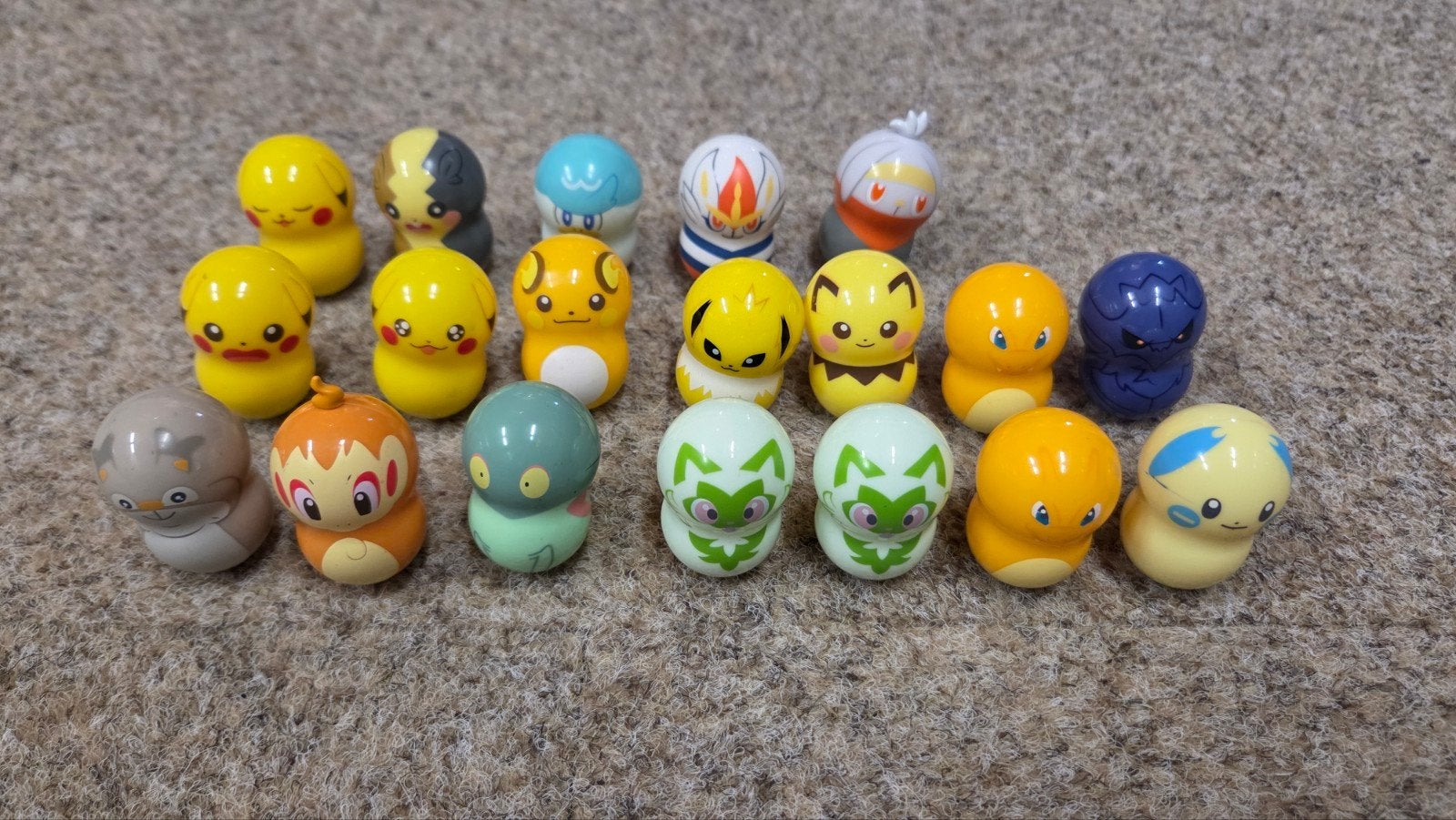 Partij 19 stuks Coonuts figuren van Pokemon, Ophalen of Verzenden, Zo goed als nieuw