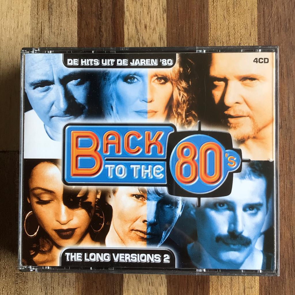 Back to the 80’s - 4 cd-box - the long versions 2, Ophalen of Verzenden, Zo goed als nieuw