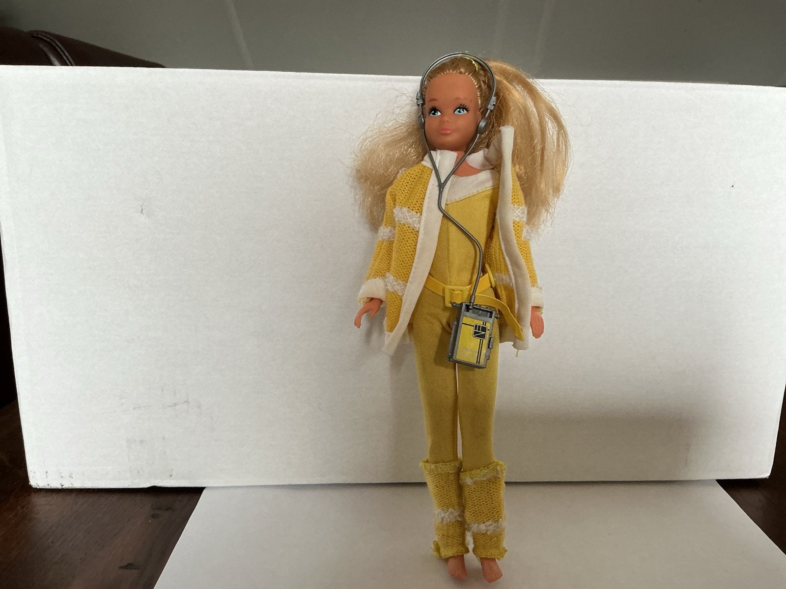 Vintage Mattel Muziek Lovin Skipper pop 1985 met accessoires, Verzamelen, Ophalen of Verzenden, Gebruikt