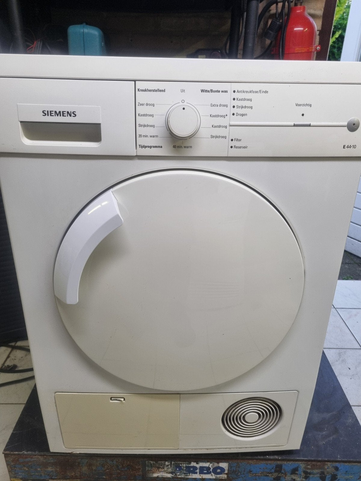 Siemens condensdroger, 6 tot 8 kg, Gebruikt, Ophalen of Verzenden, 85 tot 90 cm