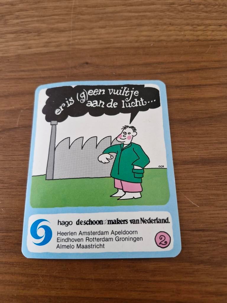 7690 Hago Schoonmakers van Nederland  Sticker, Ophalen of Verzenden, Gebruikt