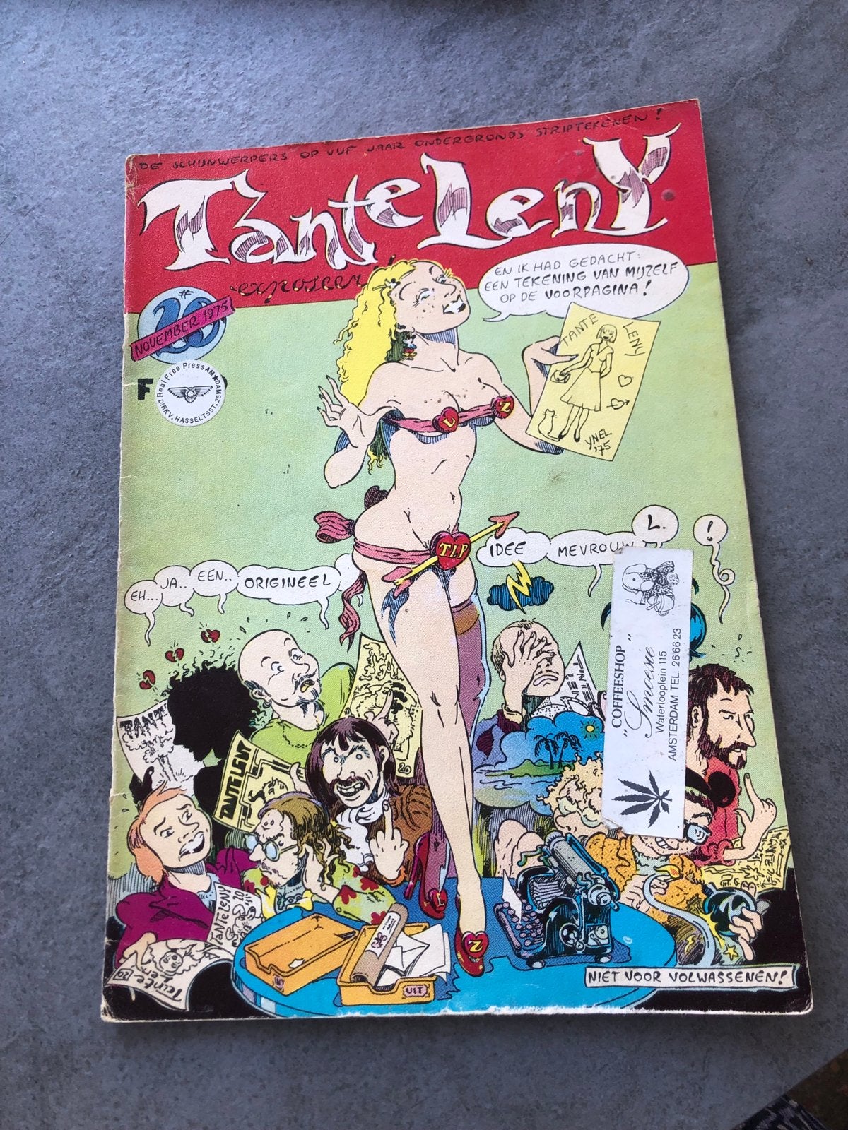 Tante Leny Presenteert! Nr. 20 - November 1977, Boeken, Stripboeken, Gelezen, Eén stripboek, Ophalen of Verzenden