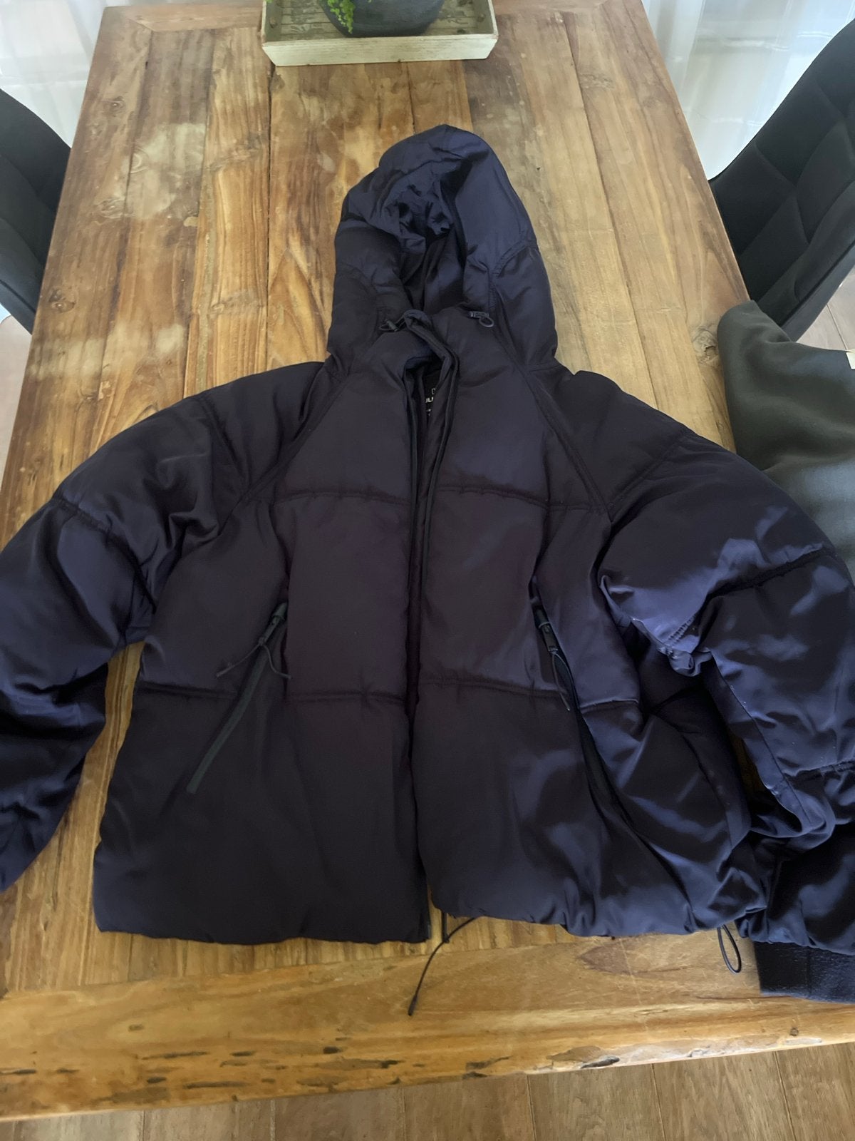 Pull&Bear Puffer Jacket - Maat M, Ophalen of Verzenden, Zo goed als nieuw, Maat 38/40 (M), Blauw