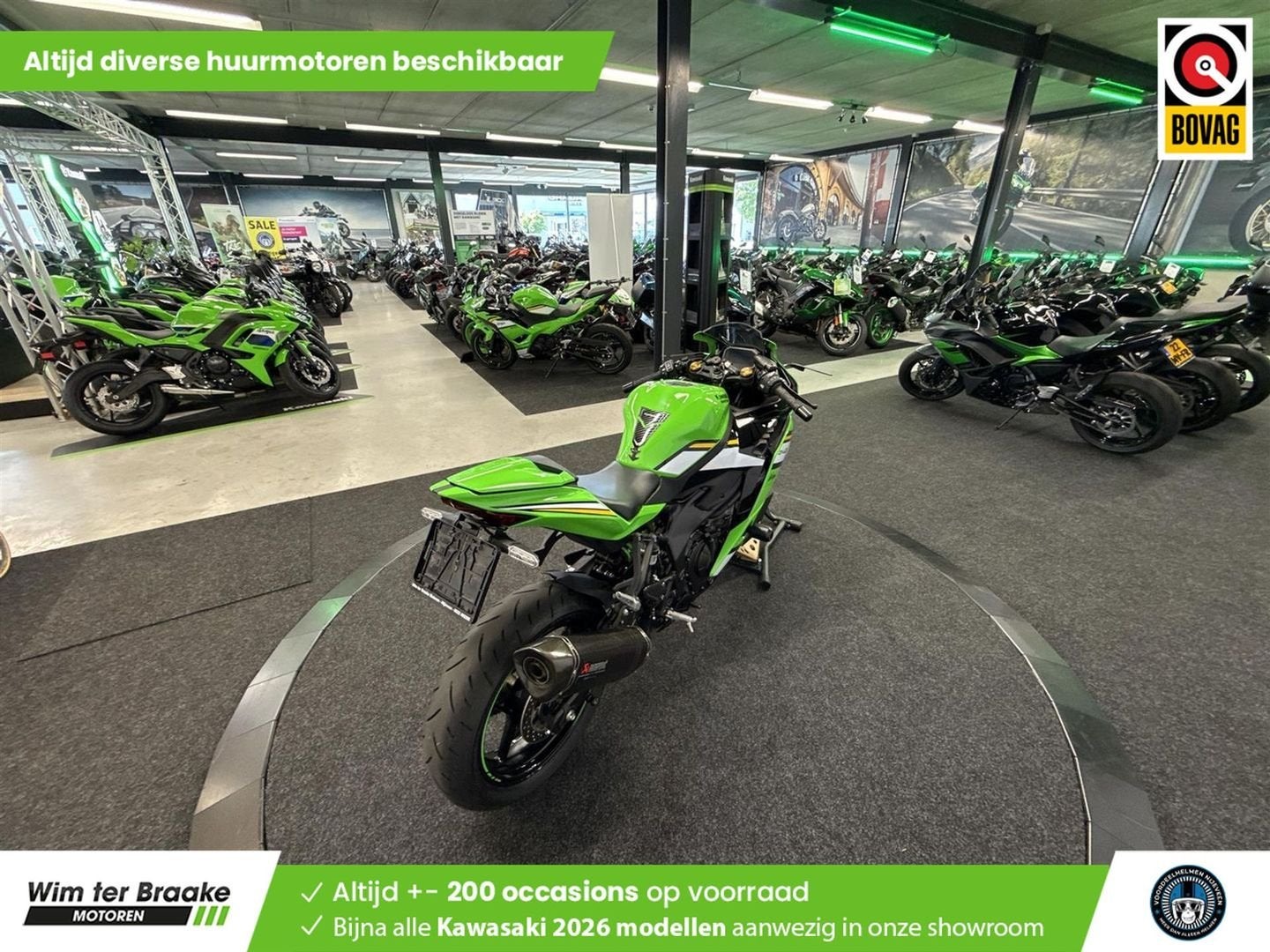 Kawasaki ZX 4 RR Performance (bj 2025) 4,153 km, 4 cilinders, Motorrijbewijs A, Bedrijf, Onbekend