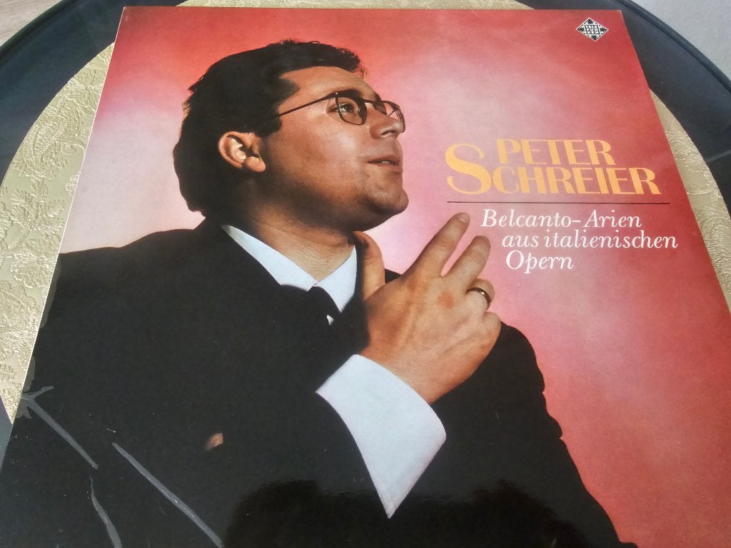 Peter Schreier – Belcanto-Arien aus italienischen Opern, Cd's en Dvd's, Vinyl | Klassiek, Ophalen of Verzenden, Gebruikt, Overige formaten