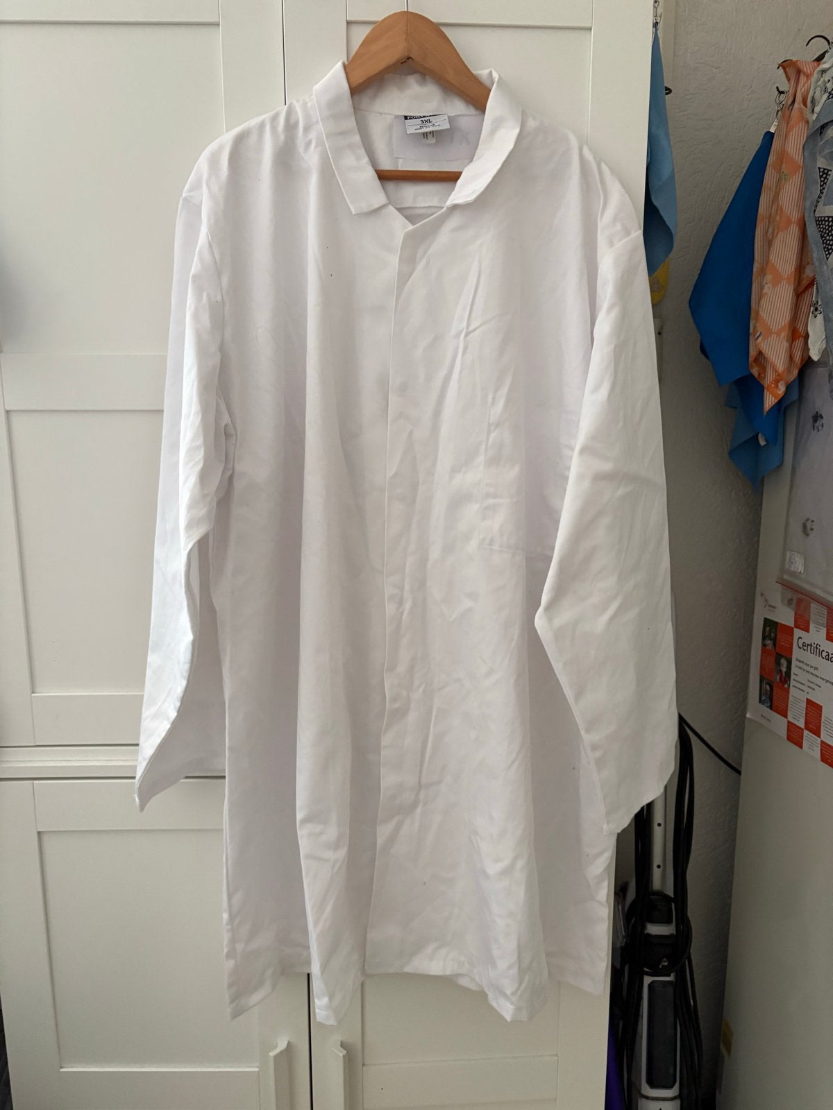 Witte Portwest Stofjas / Labjas – Maat 3XL (Regular), Ophalen of Verzenden
