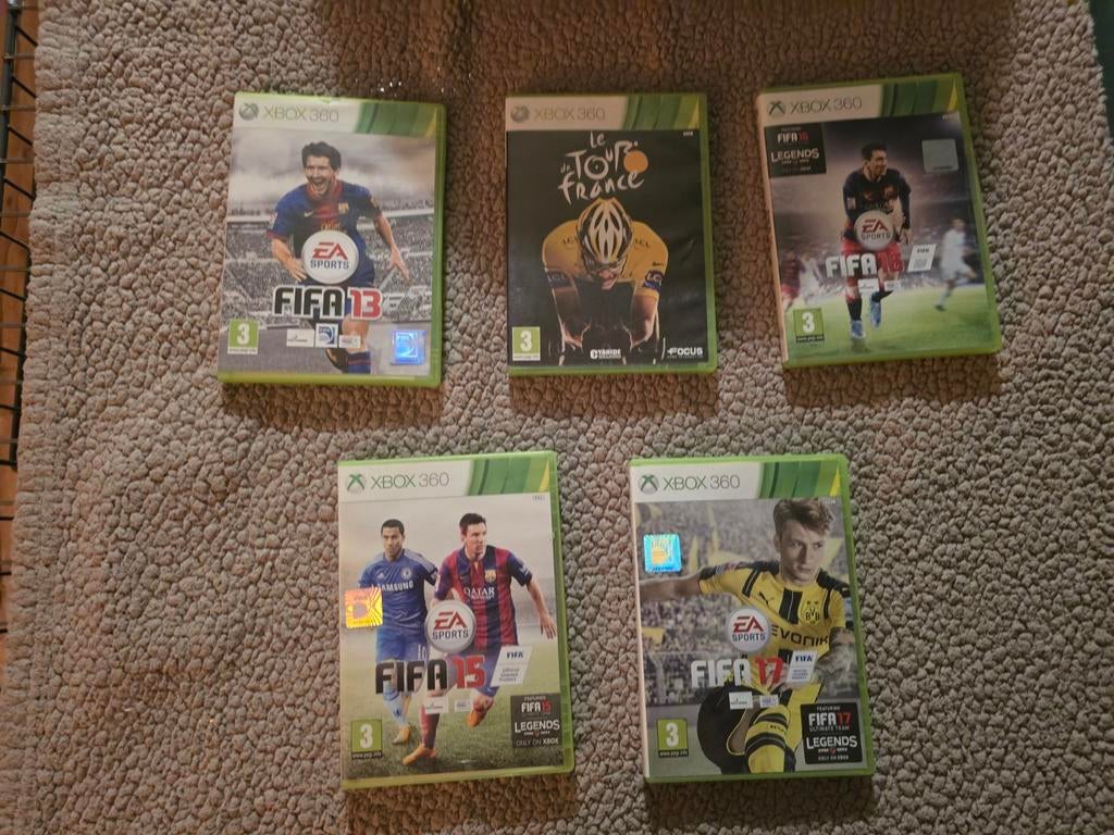 XBOX 360 GAMES (+ 1 XBOX GAME), 3 spelers of meer, Ophalen of Verzenden, Sport, Vanaf 3 jaar