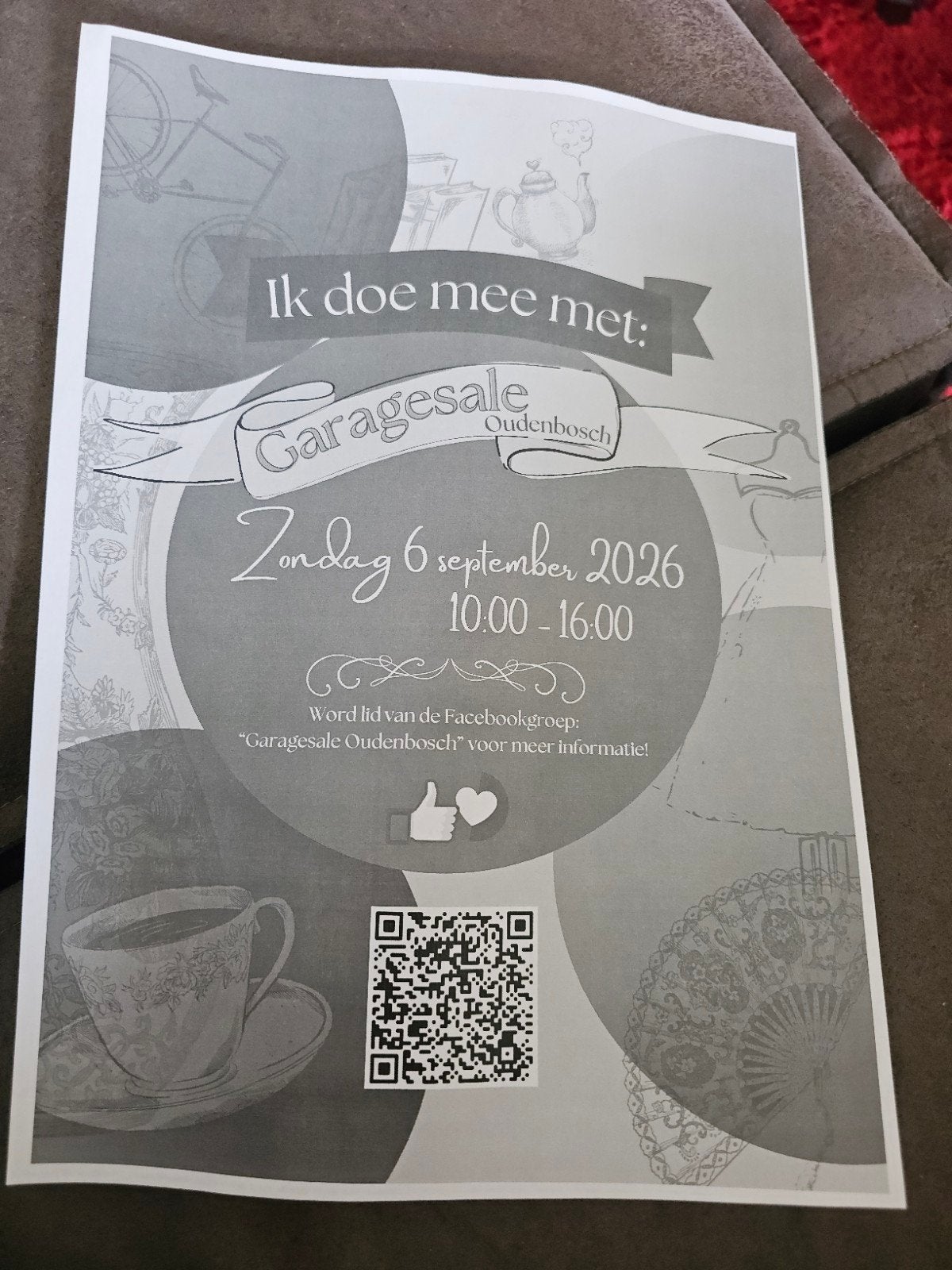 garagesale oudenbosch, Diversen, Ophalen