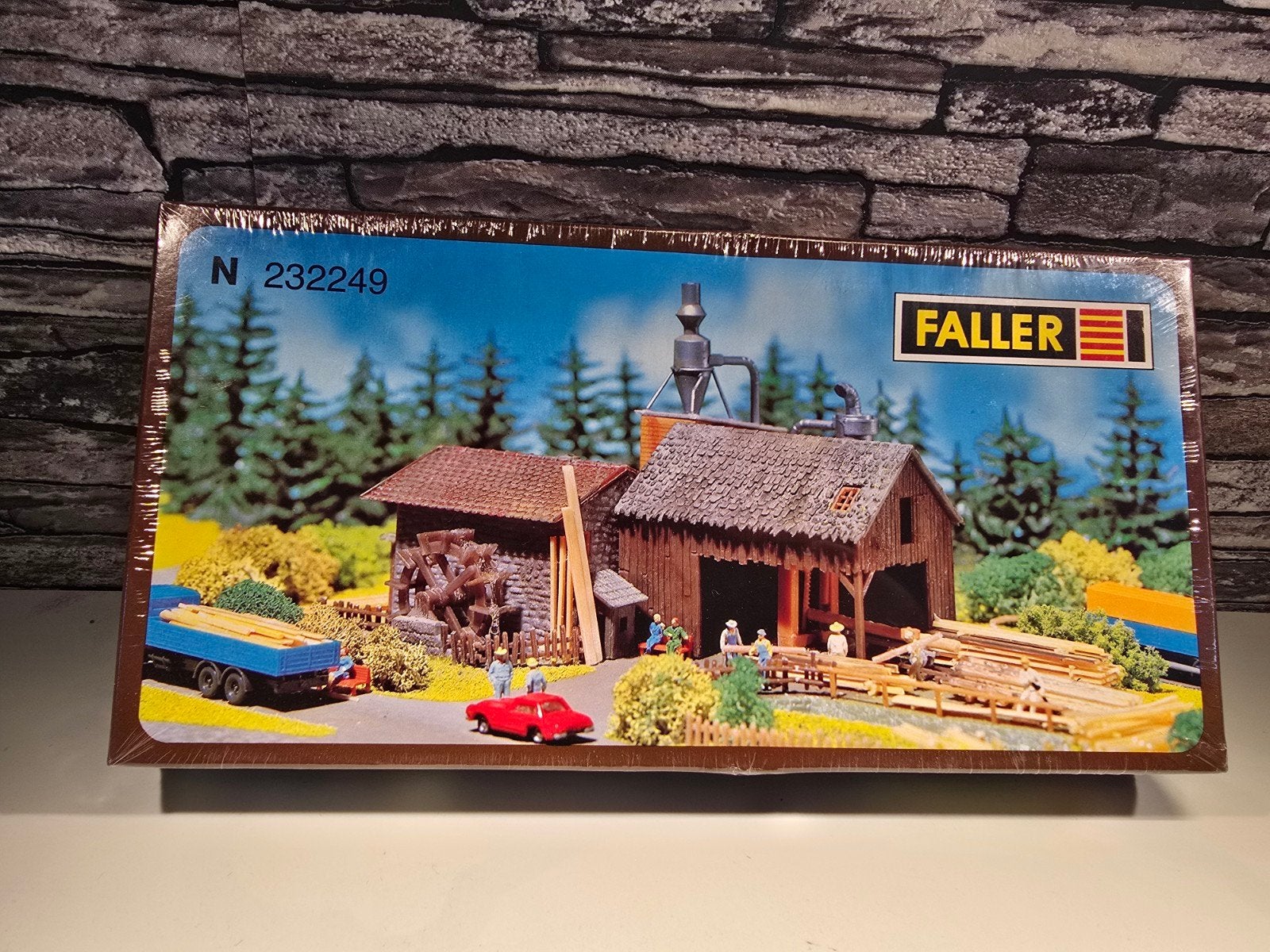 Faller houtzagerij N spoor modeltrein 1:160, Hobby en Vrije tijd, Modeltreinen | N-Spoor, Overige merken, Gelijkstroom of Wisselstroom