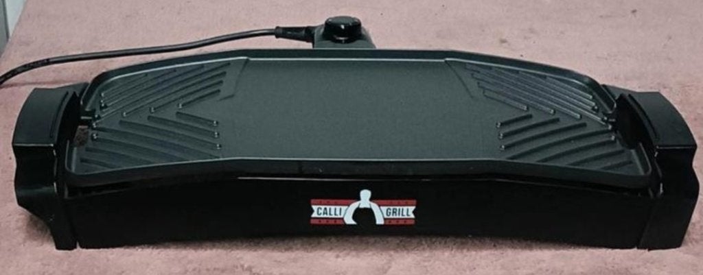 Calli contact grill / grillplaat XXL, Ophalen of Verzenden, Gebruikt, Tafelgrill
