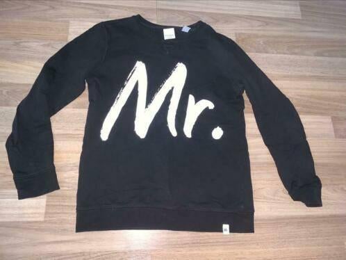 Nik&nik 152 mr. Trui sweater zwart zwarte, Kinderen en Baby's, Kinderkleding | Maat 152, Verzenden, Trui of Vest, Nik&Nik, Zo goed als nieuw