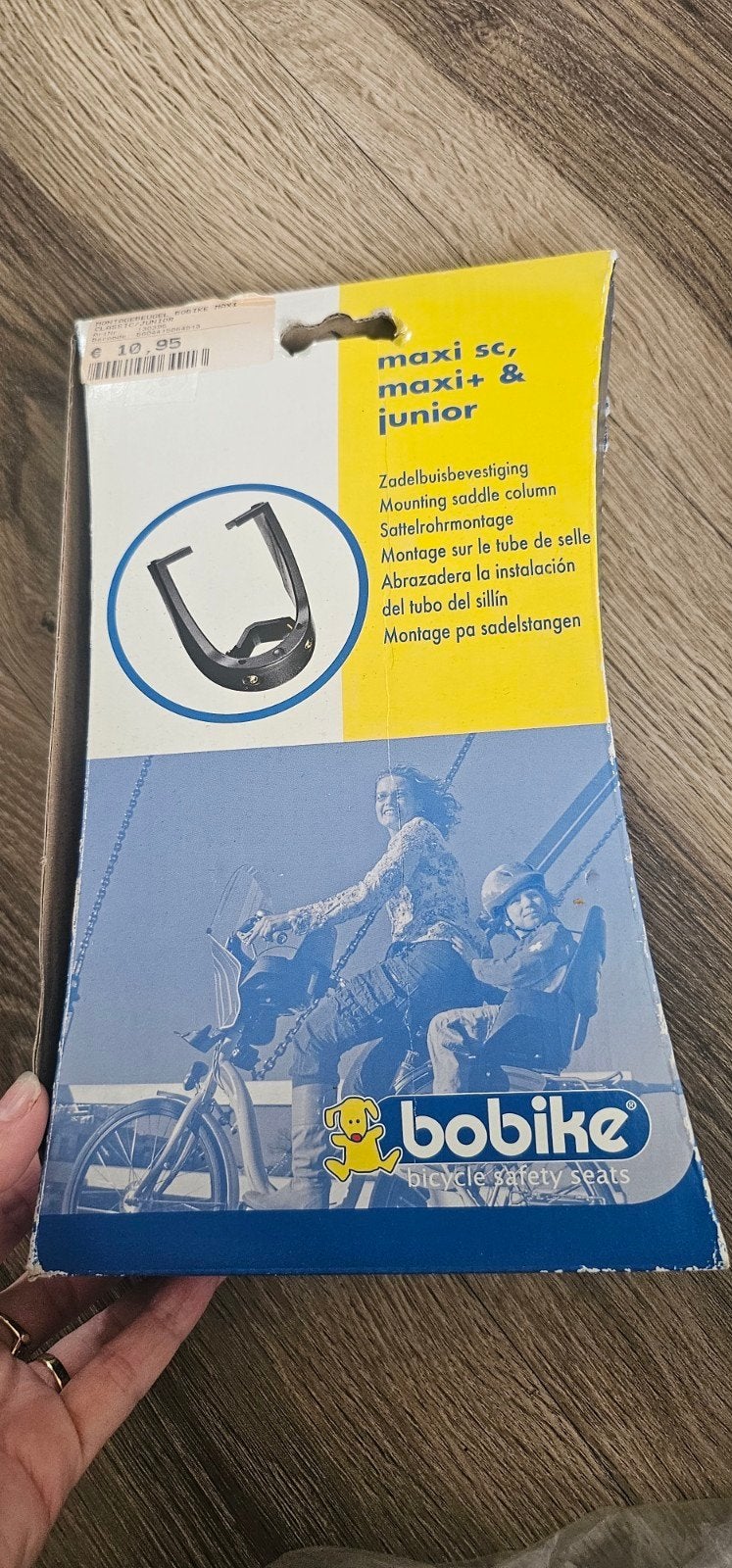 Bobike maxi junior montagebeugel, Fietsen en Brommers, Fietsaccessoires | Fietsstoeltjes, Ophalen of Verzenden, Nieuw