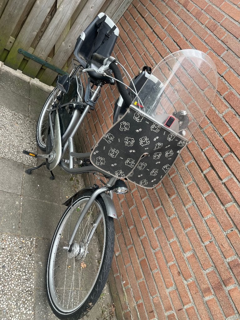 Sparta Amazone “mamafiets”, Fietsen en Brommers, Fietsen | Dames | Moederfietsen, Gebruikt, Sparta, 2 zitjes, Windscherm, Ophalen