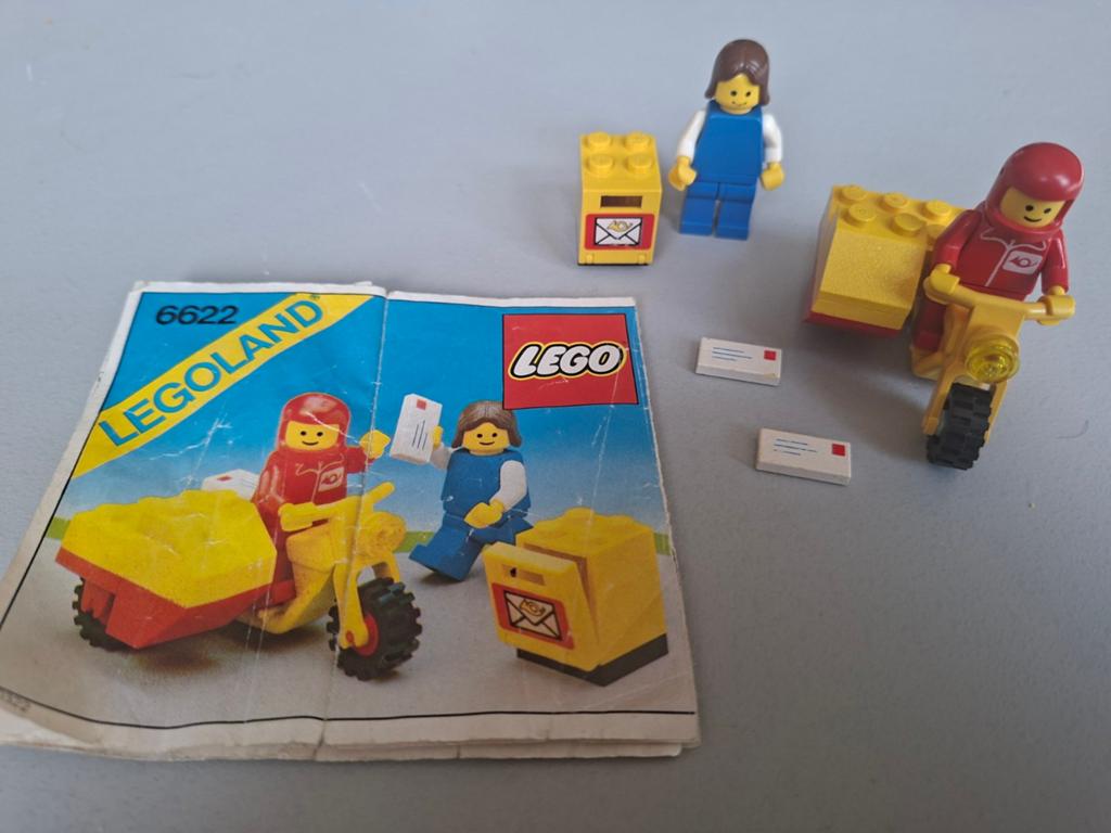 Lego Legoland set # 6622 Postbode, Gebruikt, Lego, Ophalen of Verzenden, Compleet