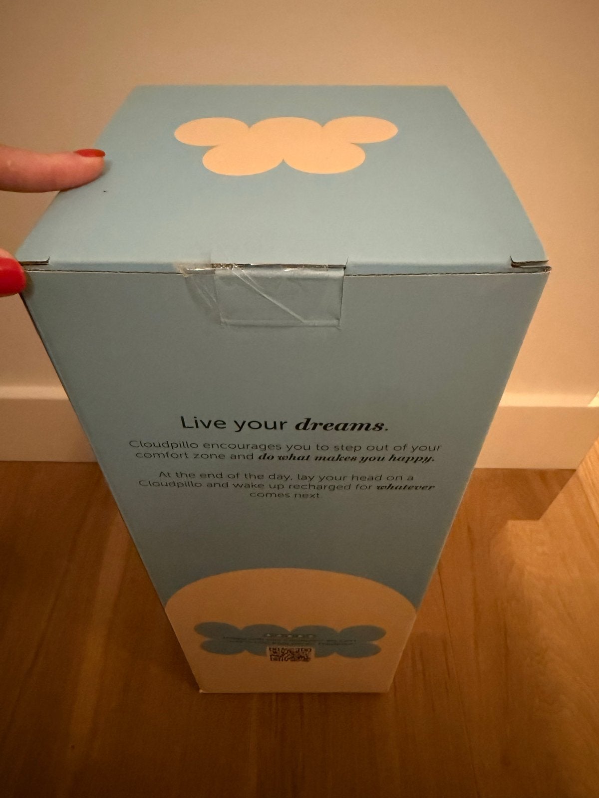 Cloudpillo Original - Verstelbaar Hoofdkussen, Ophalen, Eenpersoons, Wit, Overige materialen