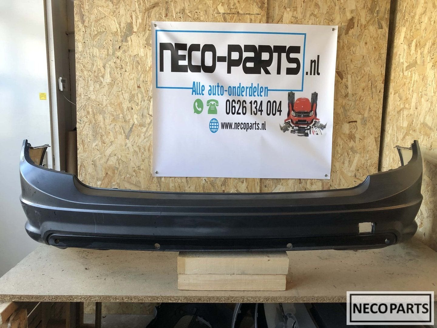 C klasse W204 AMG estate bumper achterbumper origineel, -, -, Achter, Bumper